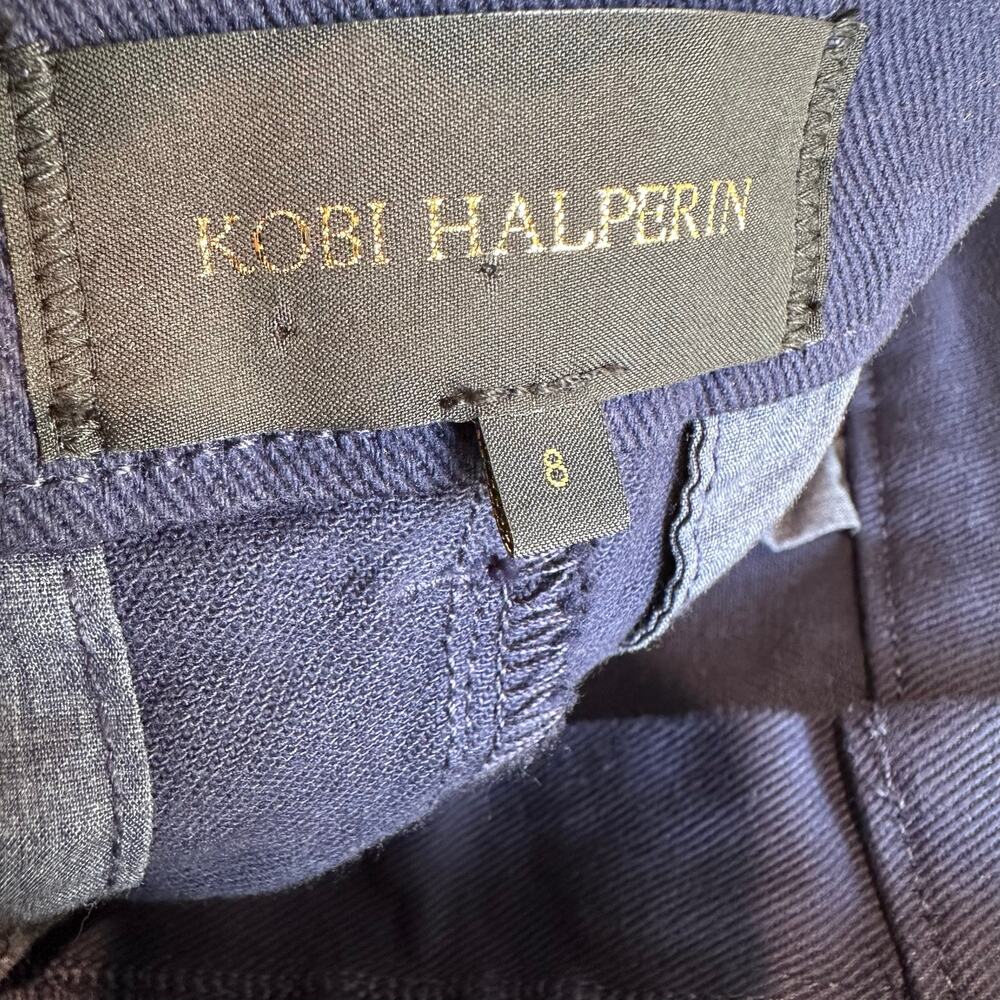 Kobi Halperin Hope Pant Straight Fit Navy 8 - Picture 4 of 11